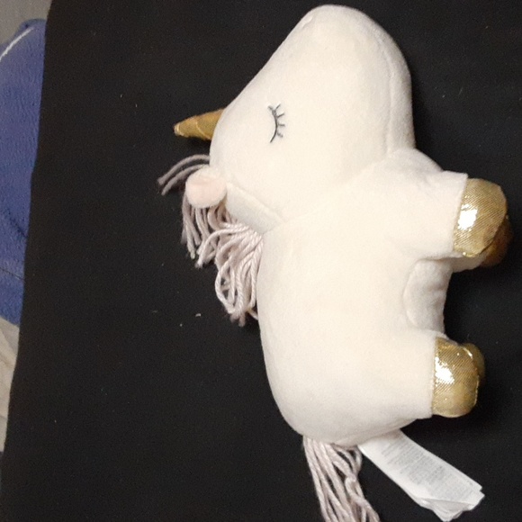 H&M Home White and Pink Unicorn Plushie - Picture 2 of 3